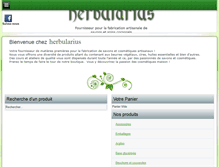 Tablet Screenshot of herbularius.com